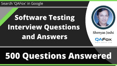 500 Software Testing Interview Questions and Answers - QAFox