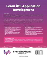 Learn iOS Application Development: Take Your App Development Skills to the Next Level with Swift and Xcode (English Edition) (Learn iOS Application Development - BPB Publications)