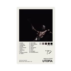 Utopia Album Cover s for Bedroom s for Room Aesthetic (Travis Scott Utopia Rapper Music Album )