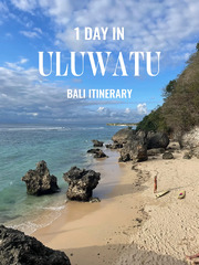 Uluwatu Itinerary - Lemon8 Search