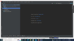 Creating a project in IntelliJ IDEA Community Edition 2022.1.3 ...