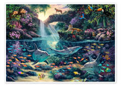 Anatolian Jungle Paradise 3000 Piece Jigsaw Puzzle