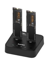 MAIWO NVMe AHCI Duplicator USB3.2 Type-C 20Gbps M.2 SSD Clone Docking Station