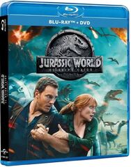 Jurassic World: Fallen Kingdom [Blu-ray + DVD] Starring Chris Pratt, Bryce Dallas Howard (Jurassic Park 5 // Jurassic World 2) [Spanishwork]