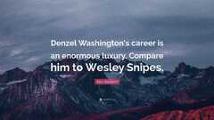 Denzel Washington