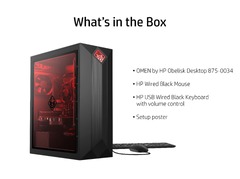 HP OMEN Obelisk 875-0000 Series (Hp Omen Obelisk Desktop Core Nvidia GeForce RTX)