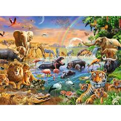 Ravensburger Puzzle Savannah Jungle Waterhole (Savannah Jungle Waterhole Jigsaw Puzzle)