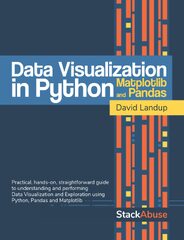 Data Visualization in Python with Pandas and Matplotlib by David Landup