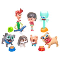 Puppy Dog Pals Deluxe Figure Set, Officially Licensed Kids Toys for Ages 3 Up, Gifts and Presents (Disney Junior Puppy Dog Pals Deluxe Figure Set)