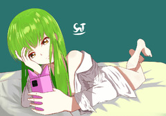 codegeass:%20C.C%20Shiren%20Satoru%20-%20Illustrations%20street