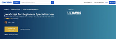 Coursera - JavaScript for Beginners Specialization