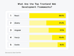 Top 10 Best Web Development Frameworks to Choose in 2024