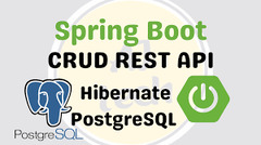 Spring Boot (Spring Boot CRUD REST API with Hibernate and PostgreSQL)