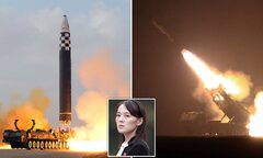 Kim Jong Un's sister warns US and South Korea attempts to shoot ...