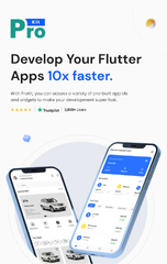 Flutter UI Kit (ProKit Biggest Flutter UI Kit)