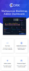 Cork.8.0 - Bootstrap 5 Admin & Laravel 9 Dashboard Template ...