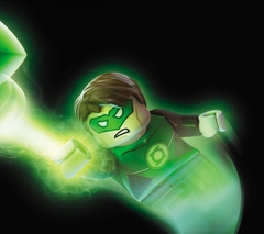 LEGO 76025 Super Heros Green Lantern vs. Sinestro (Green Lantern LEGO Movie 2)