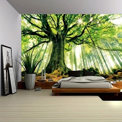 ENJOHOS Tapestry for Living Room Bedroom Tapestry Large 3D Covering (Enjohos Nature Forest Thick Tree Tapestry Large 3d Wall)