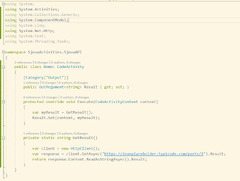 How to execute asynchronous code from a custom code activity? - #8 ...