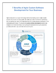 PPT - 7 Benefits of Agile Custom Software Development for Your ...