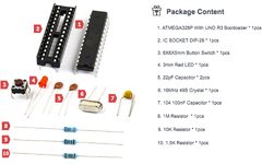 Amazon: Breadboard Basic Kits for Arduino Project Atmega328P ...