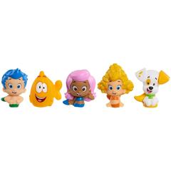 Bubble Guppies 5-Piece Bath Toy Play Set, Includes Gil, Molly, Deema, Mr. Grouper, and Bubble Puppy (Fisher-Price Bubble Guppies, Bath Squirters: Nonny, Bubble Puppy and Shark)