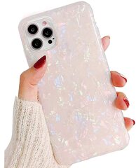 15 Pro (J.west Case Compatible with 15 Pro Max Case 6.7, Sparkle Opal Glitter Translucent Clear)