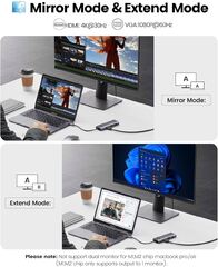 Orico USB C Docking Station,8 in 1 USB C Dongle with Hdmi +PD100W+3*USB3.0+Ethernet+SD/TF (Orico USB C Docking Station for Laptop, 9 in 1 USB C Hub with Hdmi, 2.5g Ethernet, 100w PD, 3.5mm Audio, Sd/tf Card, and 2 USB 3.0 Ports)