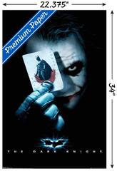 Trends International Dc Comics Movie The Dark Knight The Joker with Batman Playing Card (Trends International Dc Comics Movie The Dark Knight The Joker One Sheet )