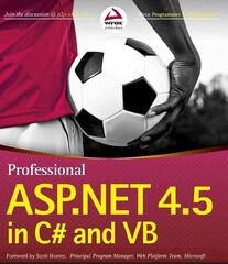 Professional ASP.NET MVC 5 (Professional ASP.NET 3.5 SP1 Edition: In C# and VB)