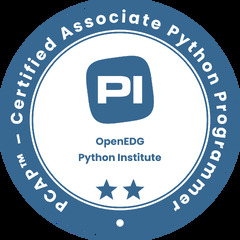 pcap (Python Associate Certified Programmer)