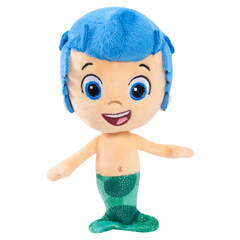 Nick Jr Bubble Guppies Plush Bubble Gil Sparkly Stuffed Bean Figure (Bubble Guppies Bean Plush, Molly, Kids Toys for Ages 3 Up, Gifts and Presents)