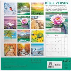 2024 Bible Verses Calendar - Featuring Scripture from the King James Bible: A 2024 Inspirational DaySpring Calendar