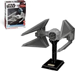 Star Wars 3D Puzzle Imperial TIE Interceptor (World Brands 3D Interceptor Tie Star Wars 129 Pieces Puzzle Silver)