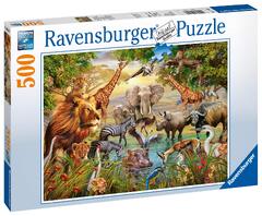 Ravensburger Majestic Watering Hole 500 PC 14809 (Ravensburger Majestic Watering Hole)