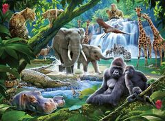 Ravensburger Jungle Animals Jigsaw Puzzle - 100 Vietnam | Ubuy