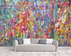 UYS69Z5PG Peel and Stick Bedroom s Paint Splatter Contact Paper Decals Covering Paintings Accent Roll Paper