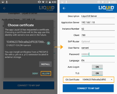 Liquid UI Client for SAP