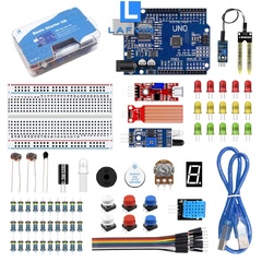 Basic Starter Kit for Arduino UNO R3 with Tutorial, Code ...