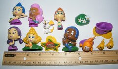 Bubble Guppies Mini Figure Goby 6 cm Comansi Figures (Bubble Guppies Plush Goby Toy)