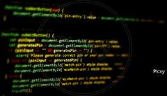 Image of Computer Programming Source Code.Abstract Computer Script ...