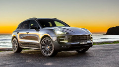 Porsche Macan Turbo grey 1/18 Spark 18S171 (Porsche Macan S)