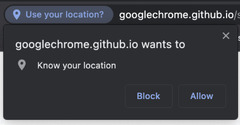 Use geolocation | Chrome Extensions | Chrome for Developers