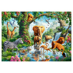 Ravensburger Adventures in the Jungle 1000 Piece Puzzle