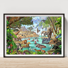 Puzzle Clementoni African Waterhole 3000 Pieces