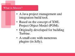 Building and Managing Java Projects with Maven - ppt