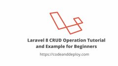 Laravel 8 CRUD Operation Tutorial and Example for Beginners - DEV ...