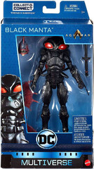 Mattel Aquaman movie DC Multiverse Black Manta 6-inch scale Action Figure (Black Manta)