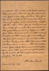 Gettysburg Address By Abraham Lincoln (Gettysburg Address)