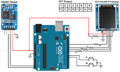 Arduino%20with%20DS3231%20and%20ST7735%20color%20TFT